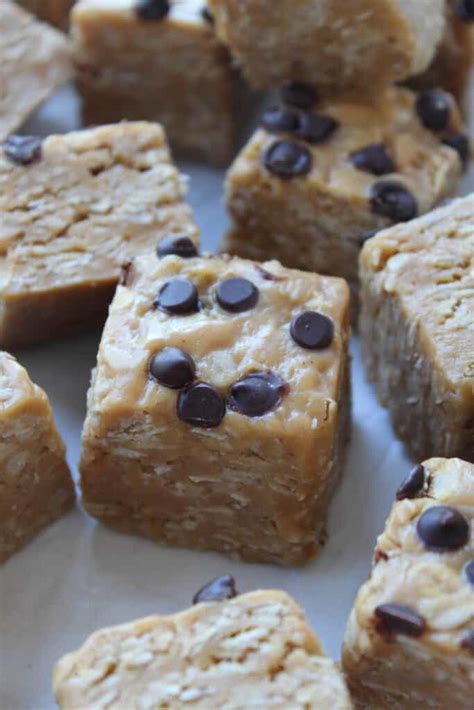 No Bake Peanut Butter Oat Bites Baking You Happier