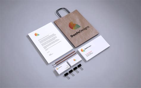 Danfe Designs - Brand Identity on Behance