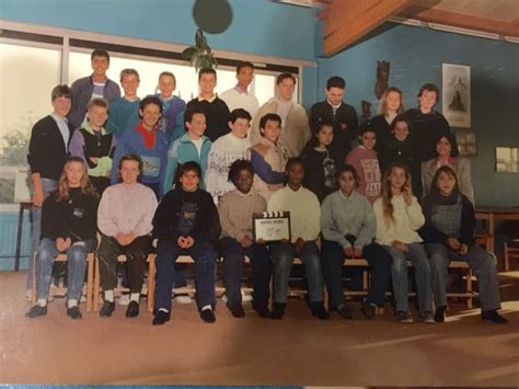 Photo de classe 3ème E de 1990 Collège George Sand Copains d avant