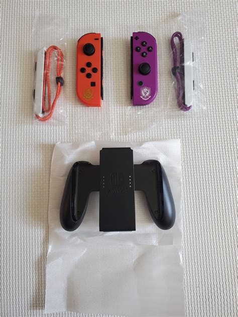 Nintendo Switch Pokemon Scarlet Violet Oled Joycons Joycons Values Mavin