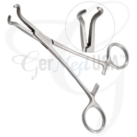 X Small Serrated Bone Holding Forceps Germedusa Inc