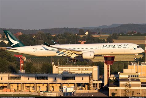 B LXC Cathay Pacific Airbus A350 1041 Photo By Marco Papa North East