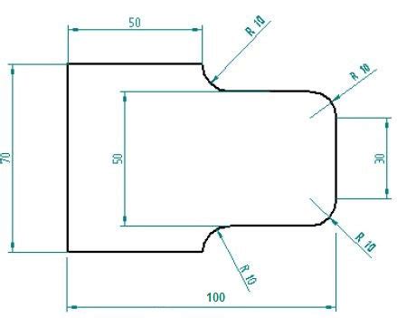 CNC School Radius Arc G02 G03 CNC Lathe Program Example Helman CNC