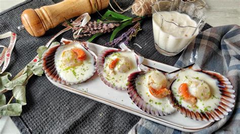 Receta De Vieiras A La Plancha Con Crema De Nabo Y Lima