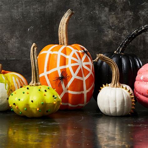 72 Easy No Carve Pumpkin Decorating Ideas Cute Pumpkin Decor Ideas