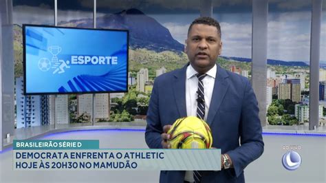 Brasileirão Série D Democrata Enfrenta Athletic Hoje às 20h30 no