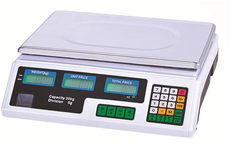 Acs Electronic Balance 40kg Digital Price Computing Scale For Sri Lanka