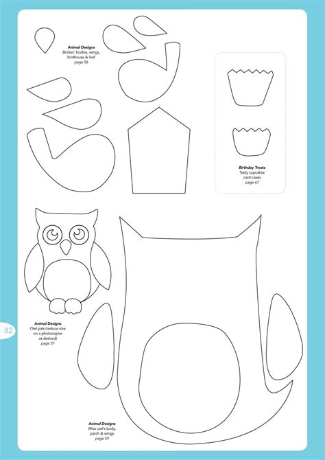 Owl Papercraft Template