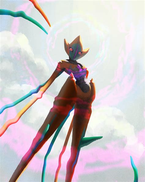 Deoxys by aocom on DeviantArt