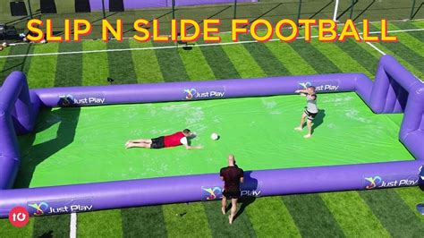 Slip N Slide Football Youtube