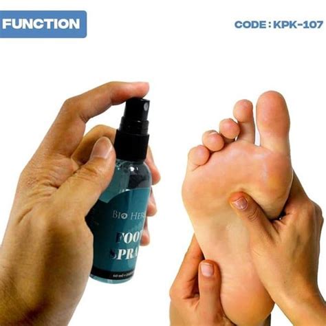 Jual Bio Herbal Foot Spray Deodorant Kaki Sepatu Sendal Olahraga Bau