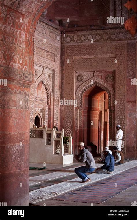 Main Prayer Hall Inside The Friday Mosque Or Jama Masjid In Fatehpur