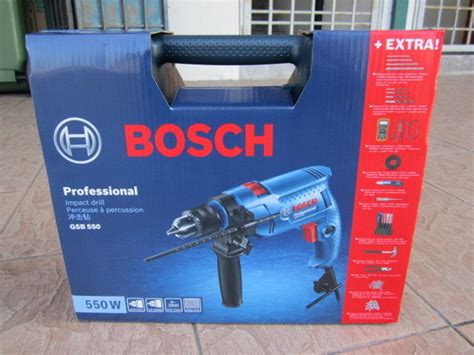 Bosch Gsb 550 Electrician Kit 13mm Impact Drill Set My Power Tools