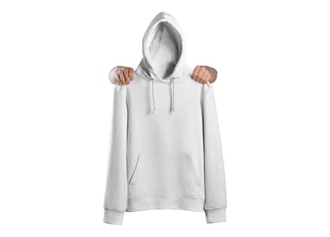 Hoodie Mockup Template with white background 20822407 Stock Photo at ...