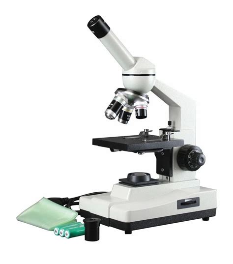 monocular students microscope magnification  led  piece
