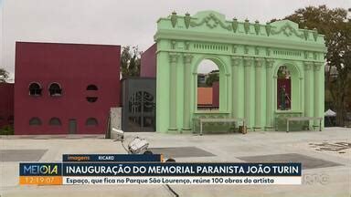 Meio Dia Paraná Curitiba Memorial Paranista João Turin é inaugurado