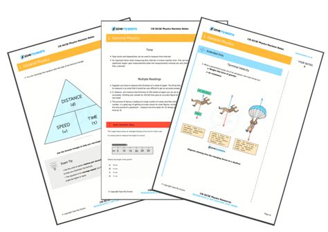 Save My Exams New Downloadable Cie Igcse Physics Revision Notes Milled