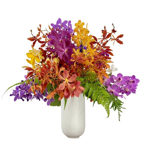 Tropicana Flower Arrangement Toh Garden Singapore Orchid Plant