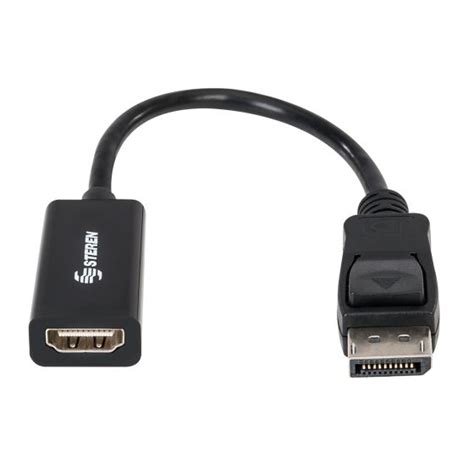 Adaptador Display Port A HDMI 506 450 Steren ST458 ELK Cr