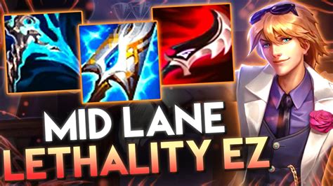 Stomping Mid Lane With Lethality Ezreal Youtube