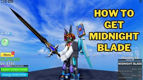 How To Get Midnight Blade Other Accessorys Youtube