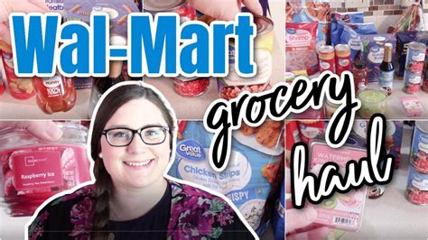 Walmart Grocery Haul Weekly Grocery Haul Kirsti Pickens Youtube