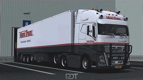 Volvo FH12 Przyczepa ManiTrans V3 0 ETS2 ETS2 Mody ATS Mod