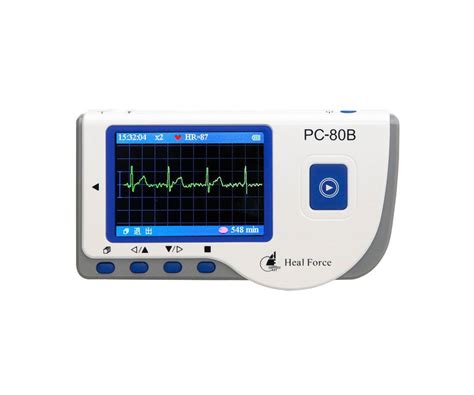 Monitor De Paciente De M O Pc B Heal Force De Ecg Cl Nico