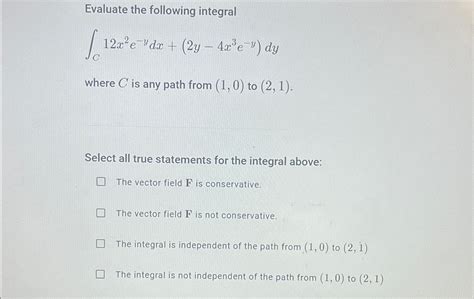 Solved Evaluate The Following