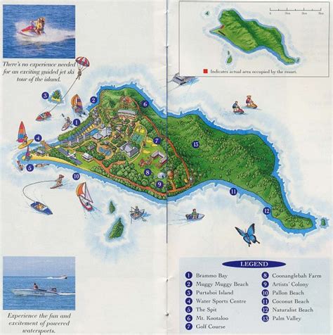 Dunk Island Map