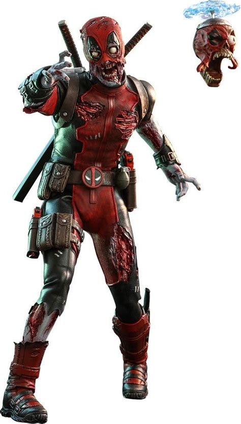 Фигурка Hot Toys Marvel Comic Masterpiece Series Zombie Deadpool