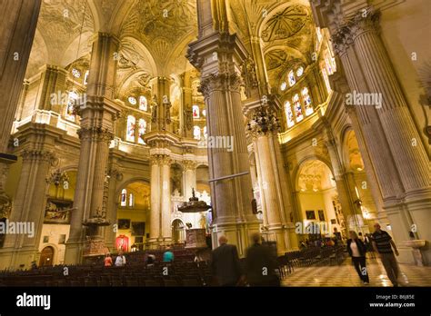 Malaga cathedral interior hi-res stock photography and images - Alamy