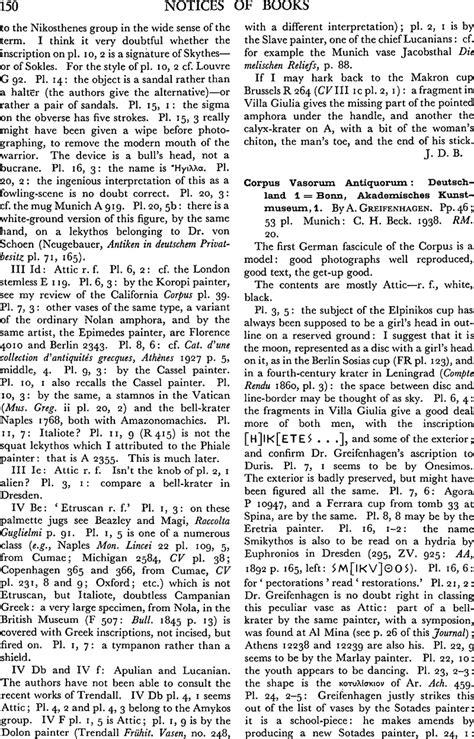 Corpus Vasorum Antiquorum Deutschland 1 Bonn Akademisches