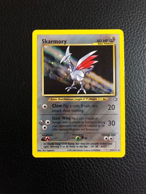 Neo Genesis Skarmory Holo 13 111 Ab 1 Kaufen Auf Ricardo