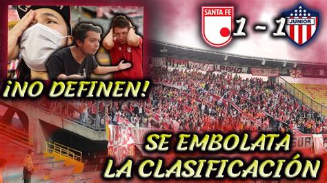 Desde La Tribuna Santa Fe Vs Junior Liga Betplay Dimayor Ii