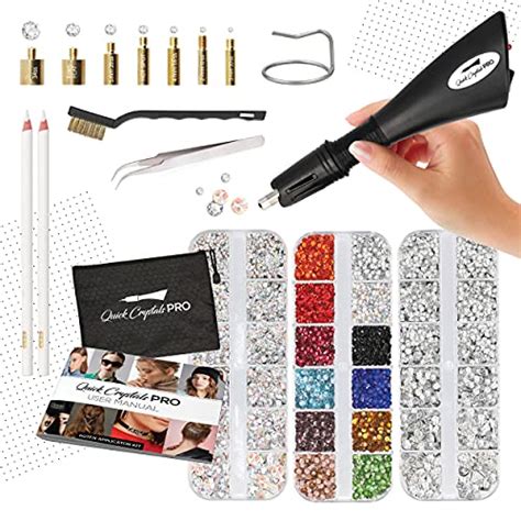 Hotfix Applicator, 4400 Rhinestones , Bedazzler Kit with Rhinestones ...