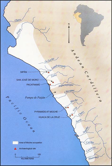 Moche Civilization Maps