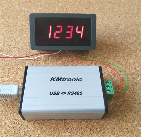 LED 7 Segment Display 4 Digital Display With RS485 Serial Port For PLC