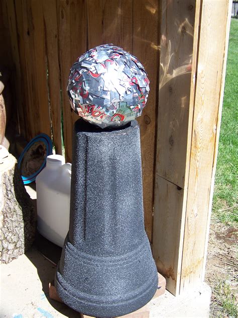 Yard Art Bowling Ball Coors Light Cans Yard Art Coors Light Ball