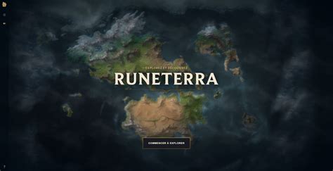 Nouvelle carte interactive de Runeterra - LoLTracker.com - Toute l'actualité sur League of Legends