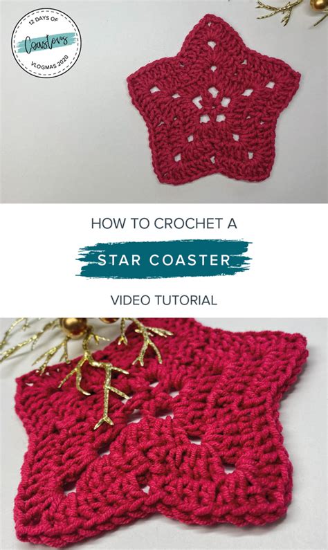 How to Crochet a Star Coaster