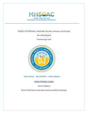 Fillable Online Mhsoac Ca Transition Age Youth The Mental Health