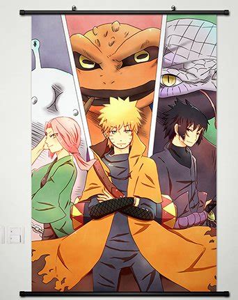 Buy Wall Scroll Fabric Painting For Anime Naruto Uzumaki Naruto