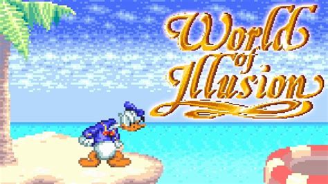 World Of Illusion Sega Genesis Donald S Conplete Playtrhough Youtube