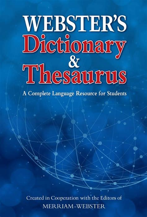 Webster’s Dictionary & Thesaurus | Federal Street Press