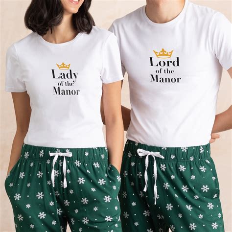 His And Hers Matching Pjs Couples Pyjama Set T For Etsy