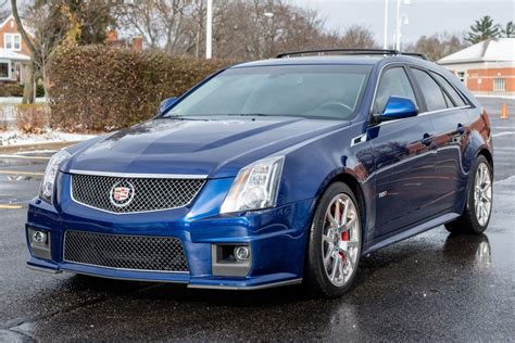 19k-Mile 2014 Cadillac CTS-V Wagon 6-Speed for sale on BaT Auctions ...