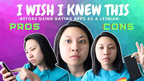 Pros And Cons Of Using Dating Apps As A Lesbian Queer Woman Youtube