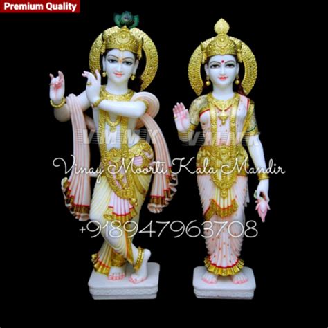 Eco Friendly Marble Radha Krishna Statues At Best Price In Jaipur