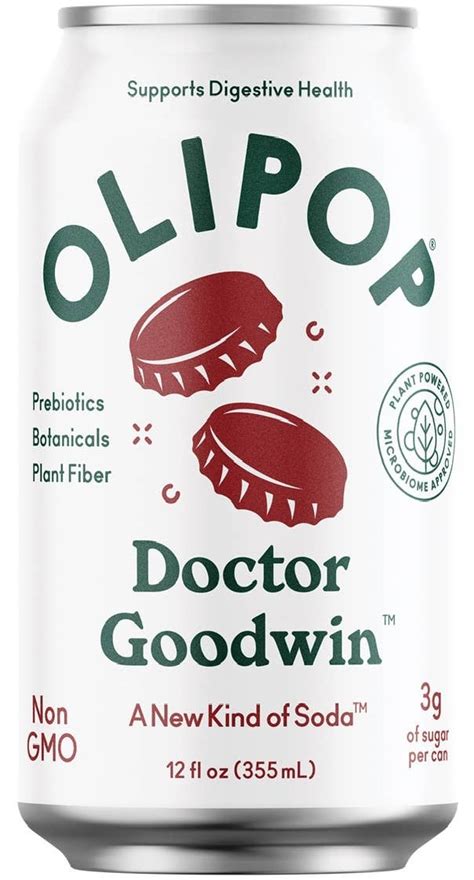 Olipop Prebiotic Sparkling Tonic Drink Doctor Goodwin Belle General